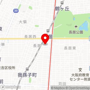 セブン-イレブン 大阪長居東4丁目店の地図