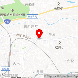 ザ・パーク 所沢上安松第1の地図