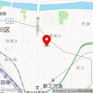 ローソン 荒川東尾久三丁目店の地図