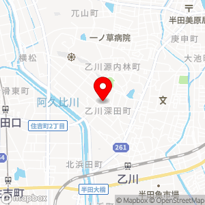 ローソン 半田岩滑南浜町店の地図