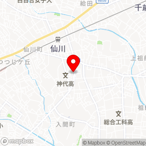 天然温泉 仙川 湯けむりの里の地図
