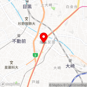 ファミリーマート 西五反田七丁目店の地図