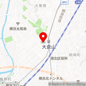 ナビパーク 大倉山第2の地図
