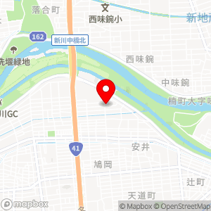 キョウテク 成願寺パーキングの地図