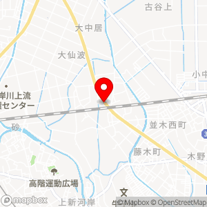 ２５４号高架下駐車場【ウニクス 南古谷 徒歩８分】の地図