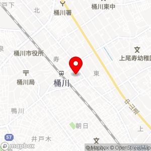 大栄パーク 桶川駅前の地図