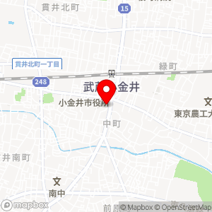 三井のリパーク 小金井前原町3丁目第2の地図