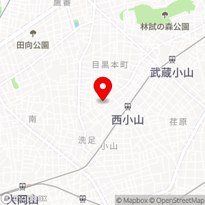 SANパーク 目黒洗足 1の地図