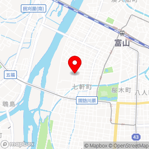 ローソン 富山芝園町の地図