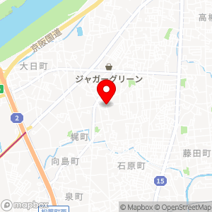 FK守口市梶町4丁目駐車場（軽自動車専用）の地図