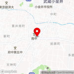 セブン-イレブン 小金井前原町5丁目店の地図