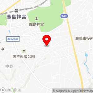 ファミリーマート D’STATION鹿島/S店の地図