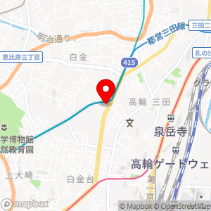 NTTル・パルク 白金台第4の地図