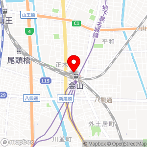 成城石井 アスナル金山店の地図