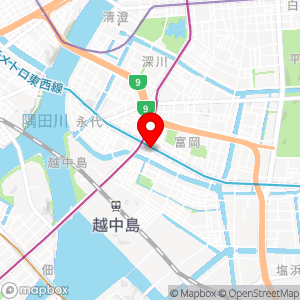 ファミリーマート 門前仲町店の地図