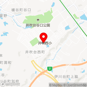 マルアイ いぶき西フレア店の地図