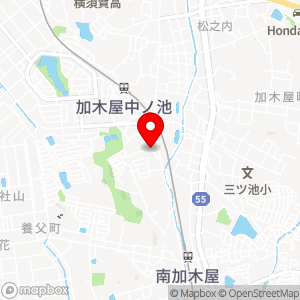 FK加木屋月極駐車場の地図
