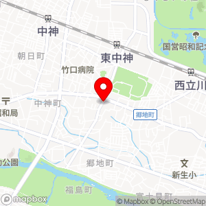 トミーバイクパーキング昭島福島町の地図