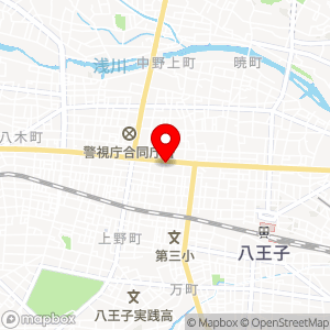 タイムズ 八王子八日町第2の地図