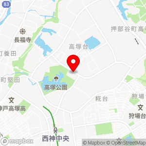 デイリーヤマザキ 西神工業団地店の地図