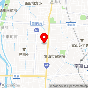 セブン-イレブン 富山太郎丸西町店の地図
