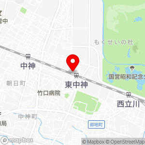 K's PARK 東中神第6の地図