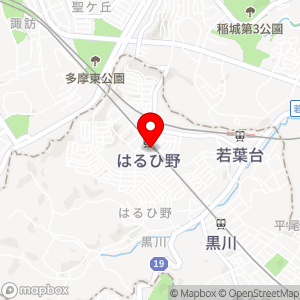 ローソン はるひ野駅前店の地図