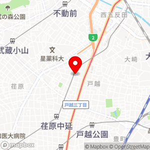 セブン-イレブン 戸越銀座駅前店の地図