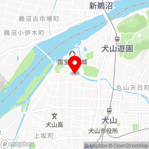 ラッキーパーキング 犬山城前の地図