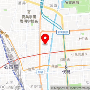 エイブルパーキング 那古野1丁目の地図