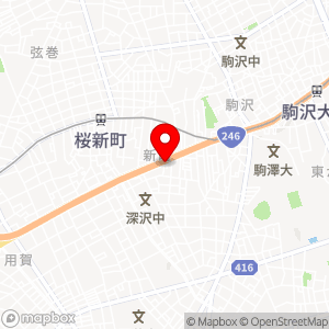 コインパーク クレイシア桜新町の地図