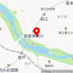 東都パーク 和泉多摩川の地図