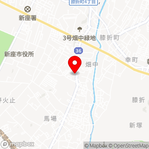 GSパーク 新座畑中の地図