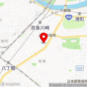 ファミリーマート 川崎東田町店の地図