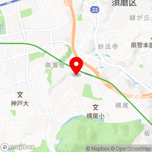 ローソン 神戸妙法寺荒打店の地図