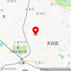 三井のリパーク 八事富士見の地図