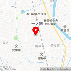 ファミリーマート 春日部一ノ割店の地図
