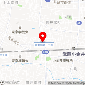 セブン-イレブン 小金井貫井北町1丁目店の地図