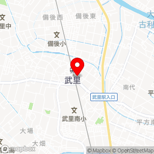 タイムズ 武里駅前の地図
