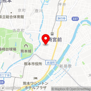 ローソン 熊本上通町店の地図
