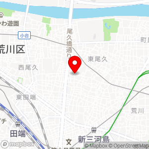 セブン-イレブン 荒川東尾久3丁目店の地図