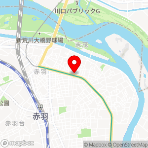 セブン-イレブン 北区岩淵北本通り店の地図