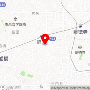 三井のリパーク 経堂1丁目第6の地図