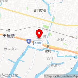 三井のリパーク 尼崎開明町の地図