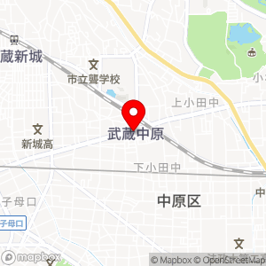 セブン-イレブン 武蔵中原駅前店の地図