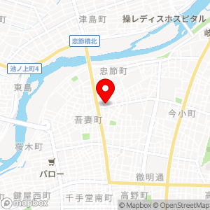 名鉄協商パーキング 岐阜千石町の地図
