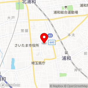 SANパーク 浦和 10の地図