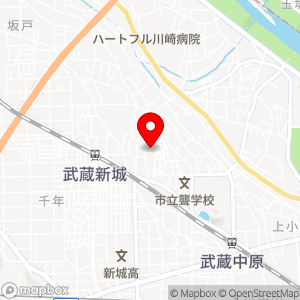 ユアー・パーキング 武蔵新城第1の地図