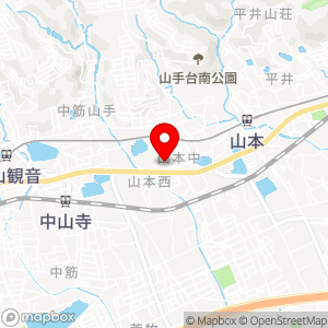 サンディ 宝塚山本店の地図
