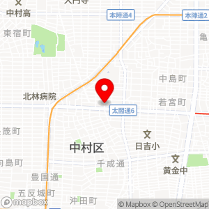 PEN 名・太閤通7丁目の地図